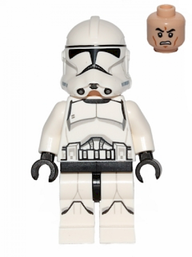 Clone Trooper — Clone Trooper (Phase 2) - Light Nougat Head