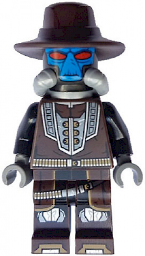 Cad Bane — Cad Bane - Pearl Dark Gray Head