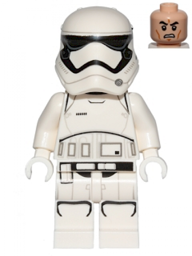 First Order Stormtrooper — First Order Stormtrooper (Rounded Mouth Pattern)