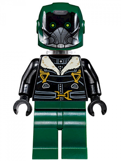Vulture — Vulture - Dark Green Flight Suit, Black Bomber Jacket