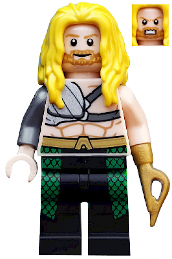 Aquaman — Aquaman, DC Super Heroes (Minifigure Only without Stand and Accessories)